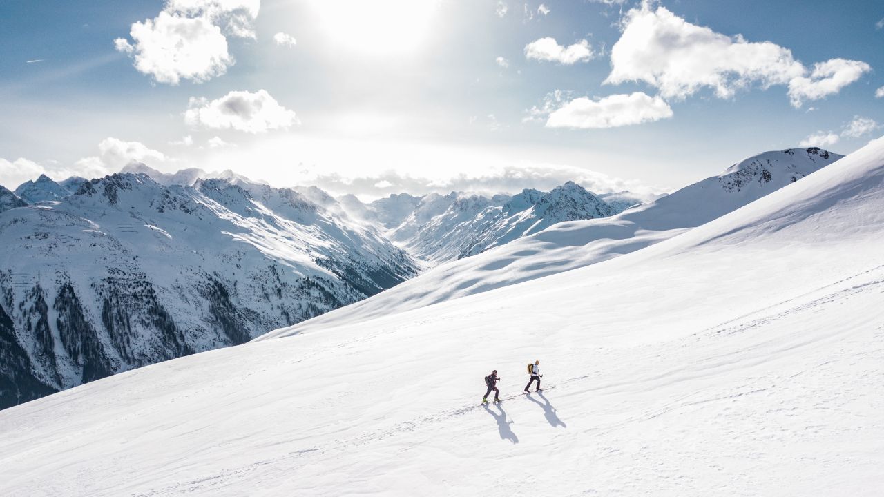 ou skier en avril - 1