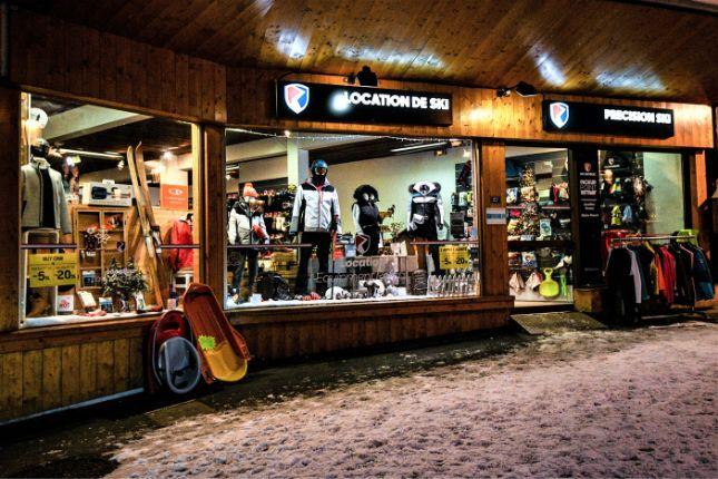 Boutique Shopping in Courchevel 